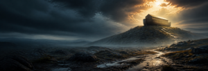 Can I Be Like Noah? teaching thumbnail with ark after storm